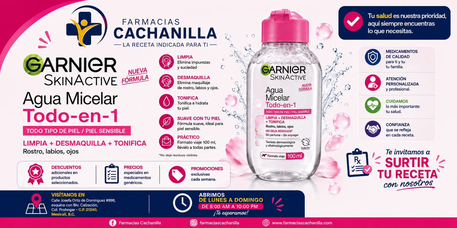 Garnier SkinActive Agua Micelar Todo-en-1